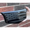 American Black Flag Aluminum Overlay Grill Front Taigate Emblems Set