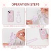 Reownest 2 Pack Phone Lanyard Charm Set - Cute Sparkling