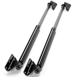 ARANA Gas Struts 20 inch 100 lb with Brackets(Non-Detachable), 20" Heavy Duty Shocks Lift Support for RV Bed Storage Box Lid - Hydraulic Spring for Basement Door Boat Hatch Window Tanning Bed, 2Pcs