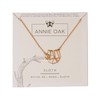 Annie Oak Womens 316L Stainless Steel 18k Rose Gold Geometric