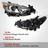 Huray Halogen Headlight Assembly for Mazda 6 2014 2015 2016