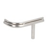 Lathe Tool Rest, 5/8 Inch Post Alloy Steel J Curved