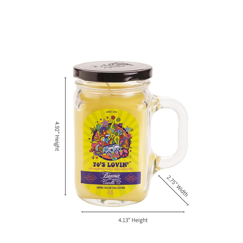 Beamer Candle Co. - 70’s Lovin - Blood Orange Scent