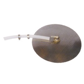 Quick Fit Stainless Steel False Bottom with Silicone Tubing, 12" L