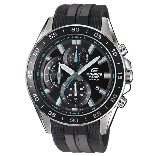 CASIO Herren Armbanduhr Analog Quarz Harz EFV-550P-1AVUEF