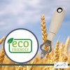 Stainless Steel Can and Bottle Opener with Wheat Straw Handle
