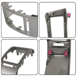 XQSMWF 1 Pair Center A/C Dash Air Vent Trim Panel Compatible with Toyota Prius 1.5L 2004-2009# 55670-47060 55680-47020 Air Vent Outlet Panel Left & Right Side