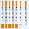 Medhome 0.5ml 31G 5/16inch Syringe, Individually Wrapped, Pack of 100