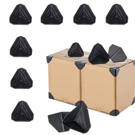 Plastic Corner Protectors Anti-Collision Desk Corner & Edge Protection Against Extra Soft Edge Protection for Mailing Boxes to Protect Valuable Furniture Cabinets Tables Drawers Pack of 50