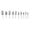100Pcs Rubber Grinding Head Polishing Bit Various Sizes Accessory Set