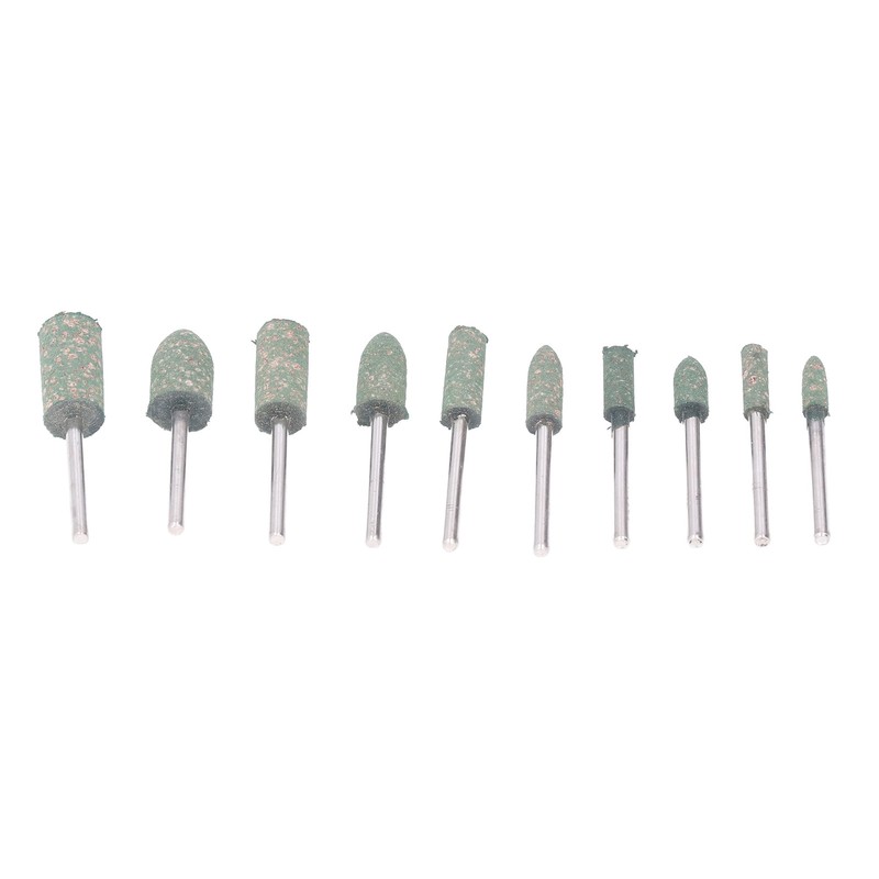 100Pcs Rubber Grinding Head Polishing Bit Various Sizes Accessory Set