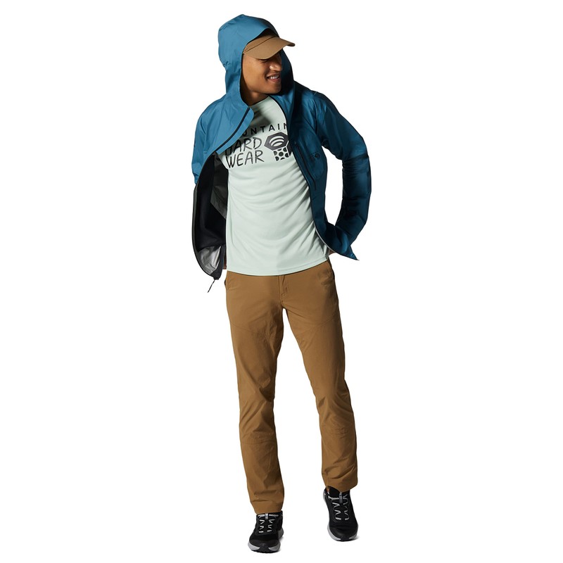 Mountain Hardwear Men's Basin Trek Pant, Corozo Nut, 32 x