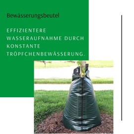 Novatool Bag for Tree Watering, 75 Litres, Green Watering Bag Made of Robust PVC, Tree Bags, Watering Tree Watering Bag, Tree Bag