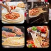 ALLWINNER Pizza Peel 12 Inch, 2 Pack Bamboo Pizza Paddle,