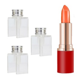 3 Set DIY Lipstick Mold Set Silicone Lipstick Making Mould Lip Balm Maker Cosmetic DIY Mold for 12.1mm Lipstick Tube