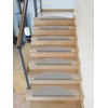 Kettelservice-Metzker Ariston Stair Mats in Special Format 64/20 cm Semicircular