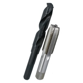 Drill America 5/8"-24 Tap and 37/64" Drill Bit Kit, POU Series