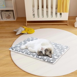 Warm Cat Sleeping Bed,Self-Heating Dog Cushion - Self-Heating Cat Pad Bed, Warm Pet Mat for Kittens Small Puppy Pets, Winter Pet Cushion