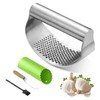 Garlic Press Rocker Heavy Duty Stainless Steel Garlic Mincer Garlic