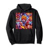 Crazy Anime Style Character Pattern Pullover Hoodie