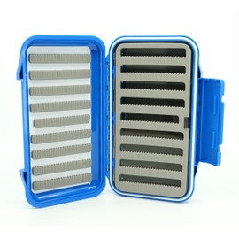 Kingfisher Waterproof Dry Fly Fishing Box with Leaf