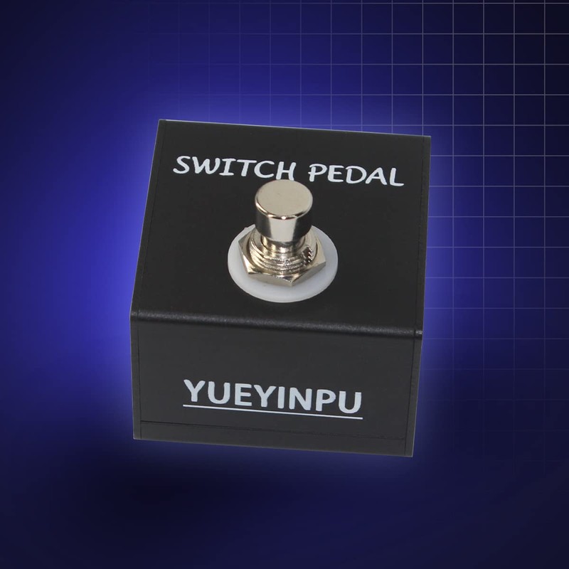Yueyinpu Tap Switch Pedal For Guitar Effector Monmentary Foot-Switch (Unlatch
