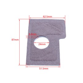 Atunee 5 Pack Air Filters for STIHL MS180 MS170 018 017 MS180C MS170C Chainsaw Replacement Parts Air Filter Accessories with E-clip Replace 1130-124-0800