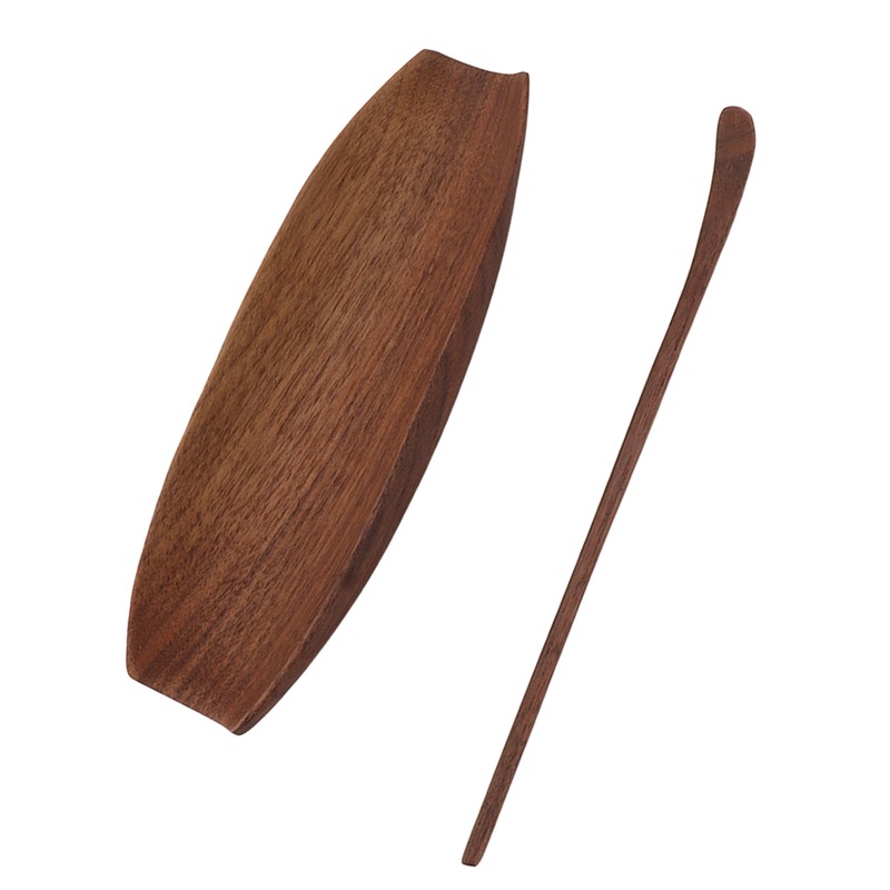 Walnut Wood Tea Utensil Tea Spoon Tea Scoop Chinese Gongfu