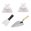 Pretul Kit Resana Muros, Cemento 1kg, Yeso 1kg, Espátula, Cuchara.