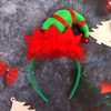 YARIEW Elf Hat Headbands for Women with Bell Cute Elf