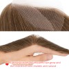 SEGO Real Remy Human Hair Hairline Patches Topper Hand-Tied Full