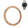 Watch Bezel Insert 38mm Ceramic Embossed Digit Watch Bezel Ring
