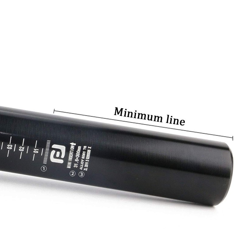 Seatpost 30.4 X 300mm Bicycle Seat Post Suitable for Most