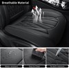 MINGBRON Seat Covers for Cars, Waterproof Seat Covers, Leather Car