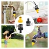 HAFRILY 2Pcs Hose Tap Connector Mixer Tap Universal Tap Connector
