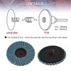 sourcingmap 10pcs 2 Inch High Density Flap Disc Sanding Grinding