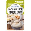 Kewpie Gentle Menu, Smooth Side Dish, White Fish and Vegetables, 2.6 oz (75 g) x 6 Packs [Category 4: No need to chew]