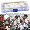 340 Pcs Starlock Washers, Internal Tooth Washers, Quick Speed Locking