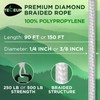 TECEUM Rope – 27.5M x 10mm (3/8 Inch) – White