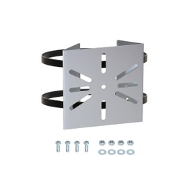 Heptus [Easy Installation Anywhere Anywhere] Round Solar Light Security Camera Mounting Brackets Cable Ties Outdoor