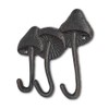 Abbott Collection Mushroom Triple Hook-6" L