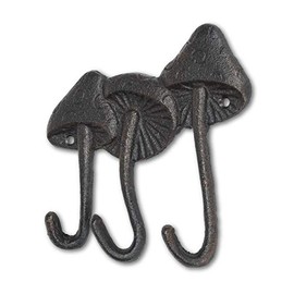 Abbott Collection Mushroom Triple Hook-6" L