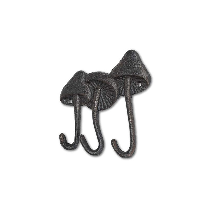 Abbott Collection Mushroom Triple Hook-6" L