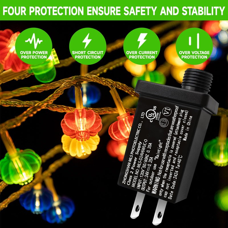 Nehbujin 24V 6W Class 2 Power Supply LED Transformer Replacement