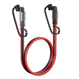 SAE Extension Cable 12AWG, SNLLMZI SAE to SAE Extension Cord DC Power Automotive Extension Cable for Solar Panels,Cars, RVs,Trucks,Boats, etc (3.3FT)