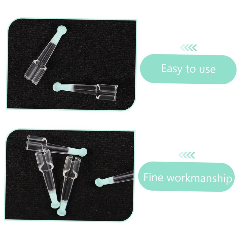 Baluue 6pcs Pp Ear Wax Tips Mini Ear Spoon Ear