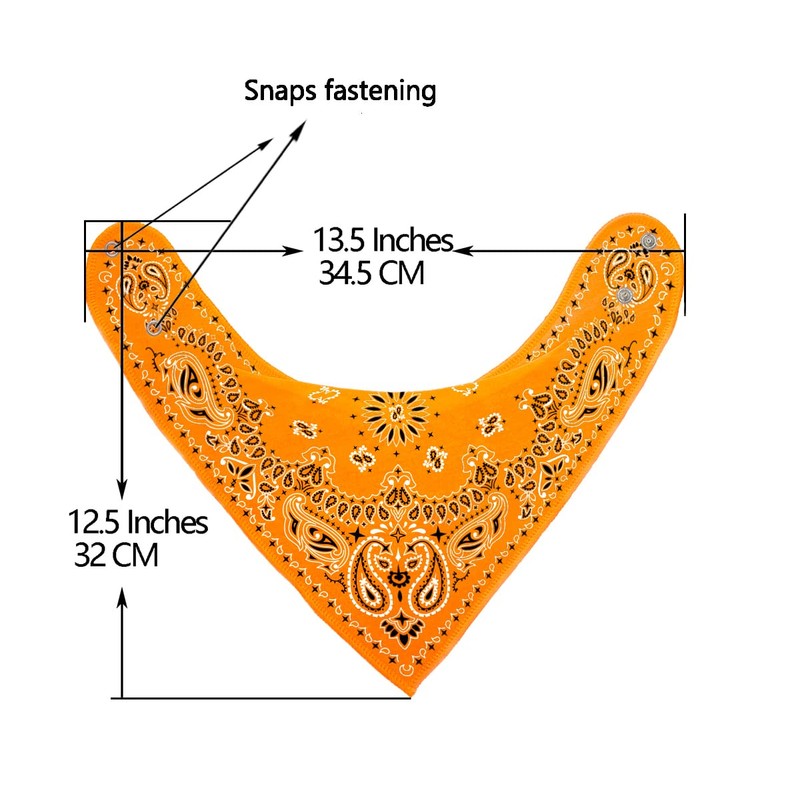 Maiwa 10 Pack Baby Triangle Bandana Bibs for Boys Girls