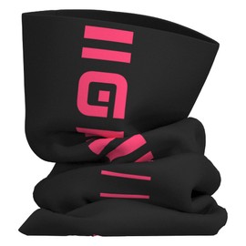 ALE' Identity Tubolarヘッドギア, ブラック-蛍光ピンク, One Size