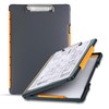 Dexas Legal Size XL Slimcase 2 Storage Clipboard, Gray with