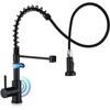 LUFEIDRA Touchless Kitchen Faucet with Pull Down Sprayer-Black Kitchen Faucet